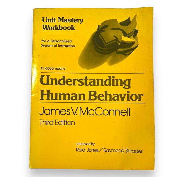 Understanding Human Behavior : Unit Mastery Workbook (3rd Edition, 1980) GOOD - Picture 2 of 16